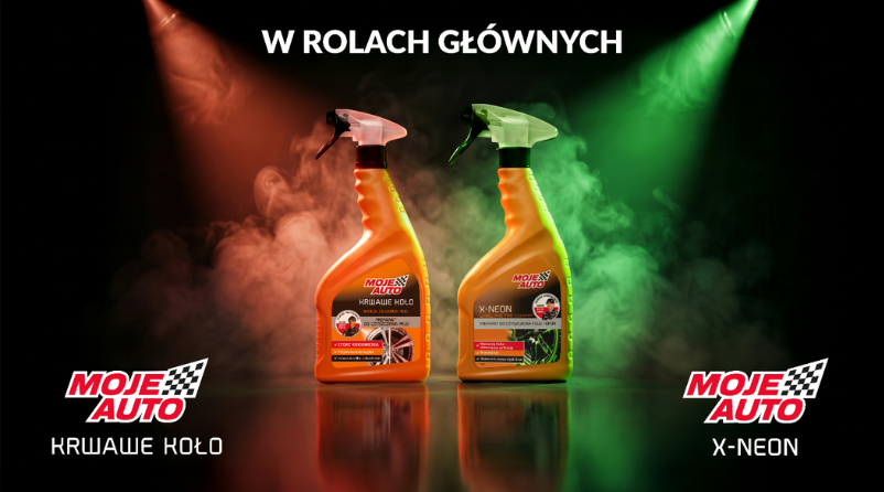 Moje Auto Krwawe Koło oraz X-Neon